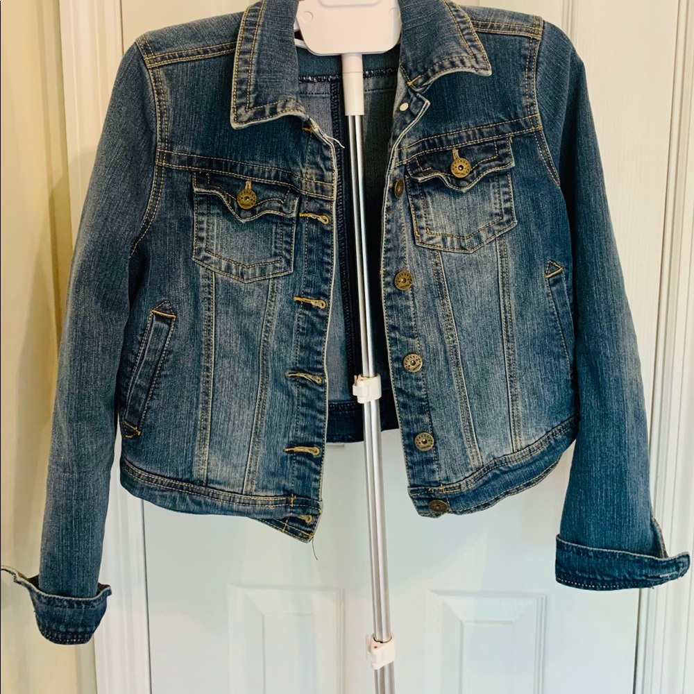 Cropped Jean Jacket